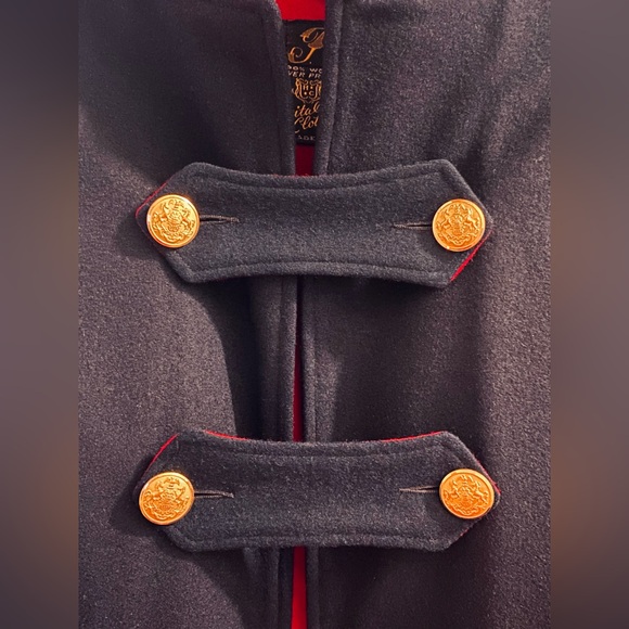 Vintage WWII-Era Wool Nurse's Cape CHSN - Picture 7 of 8